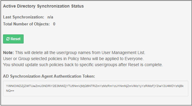 Configure User Authentication Settings, Network To Secure Web Gateway